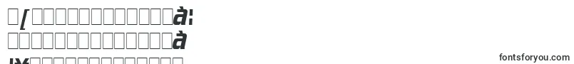 TrekTngCredits-Schriftart – bengalische Schriften